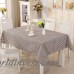 A cuadros Mesa Redonda Mantel de boda paño de tabla para la decoración casera de la tabla Mantel textiles para el hogar ali-87889333